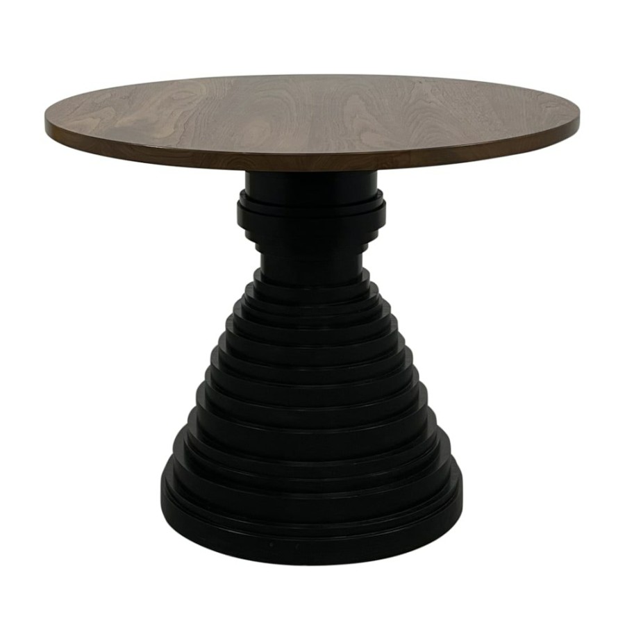 Tables Unknown  | Sculptural Stacked Disc Round Dining Table