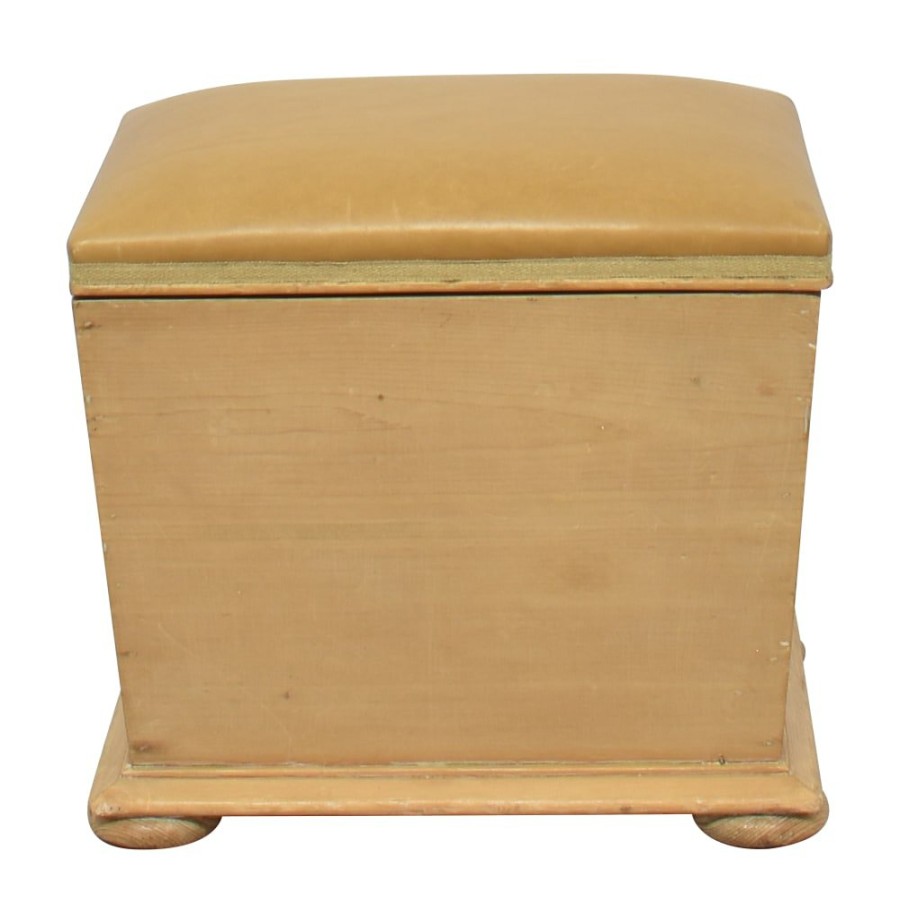 Storage Unknown  | Vintage Lift-Top Storage Ottoman