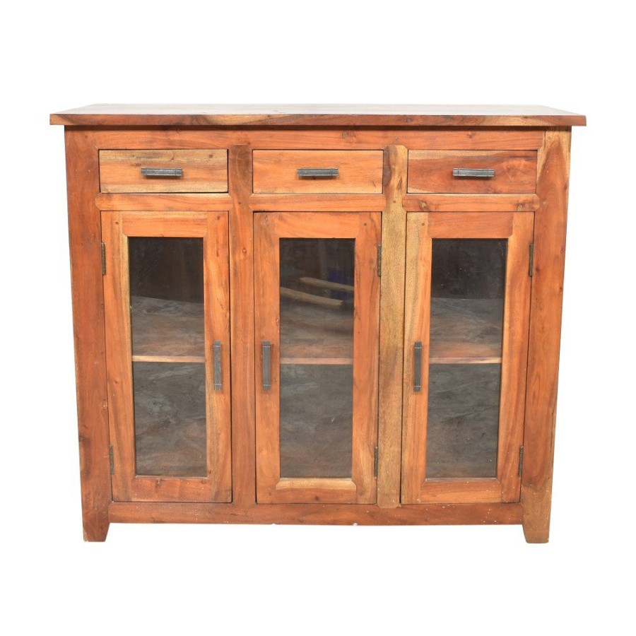 Storage Unknown  | Rustic Three Door Sideboard