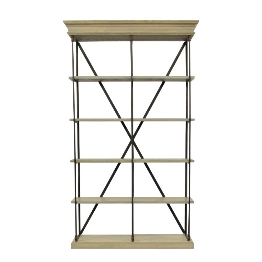 Storage Restoration Hardware  | Restoration Hardware Parisian Cornice Double Shelving