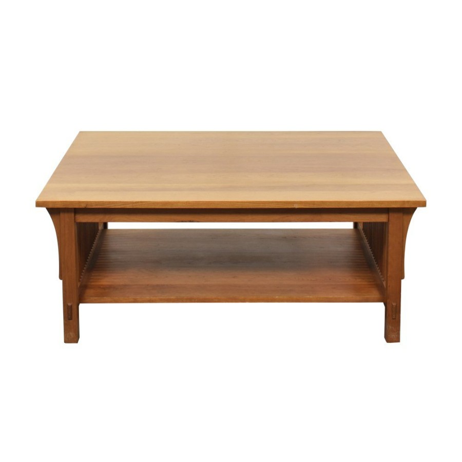 Tables Stickley Furniture  | Stickley Furniture Mission Spindle Coffee Table