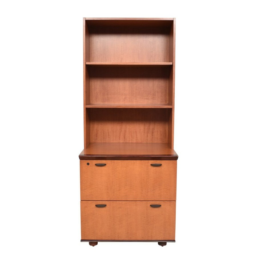 Storage Unknown  | Modern File Cabinet With Open Hutch