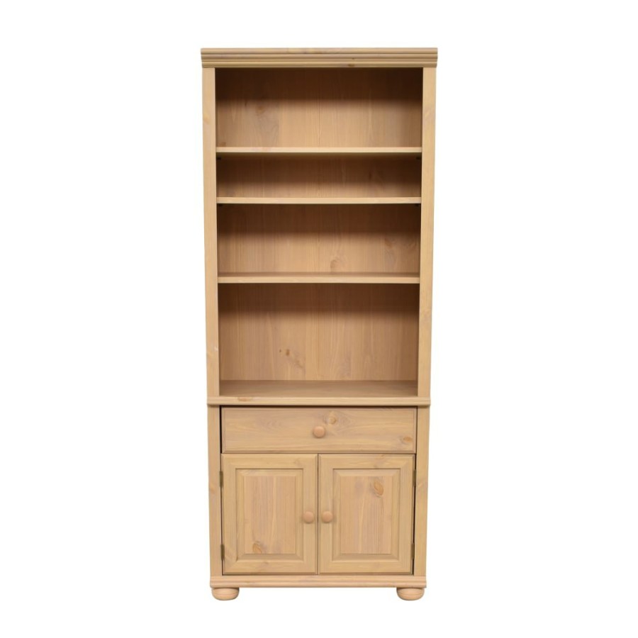 Storage Unknown  | Classic Two Door Cabinet With Hutch