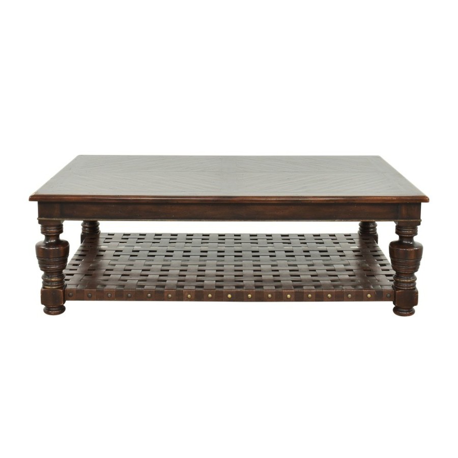 Tables Theodore Alexander  | Theodore Alexander Classic Yet Casual Rectangular Coffee Table