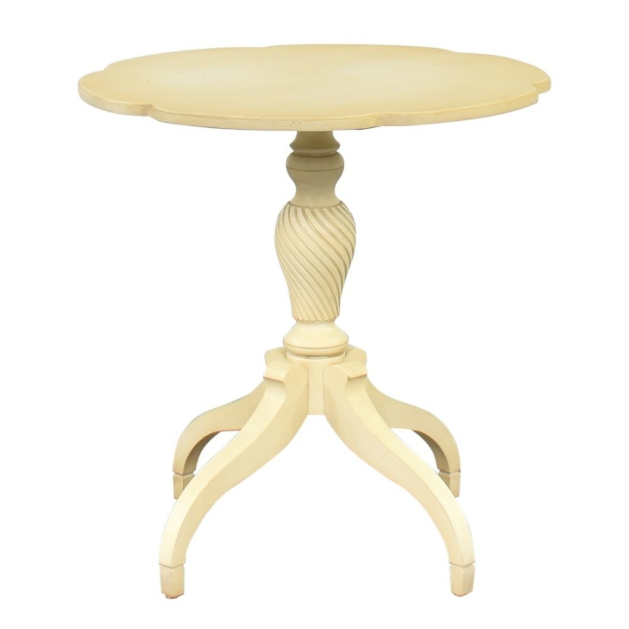 Tables Ethan Allen  | Ethan Allen Swedish Home Pedestal End Table