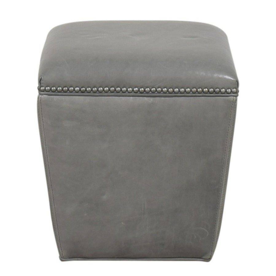 Storage Lillian August  | Lillian August Couture Nailhead Trim Ottoman