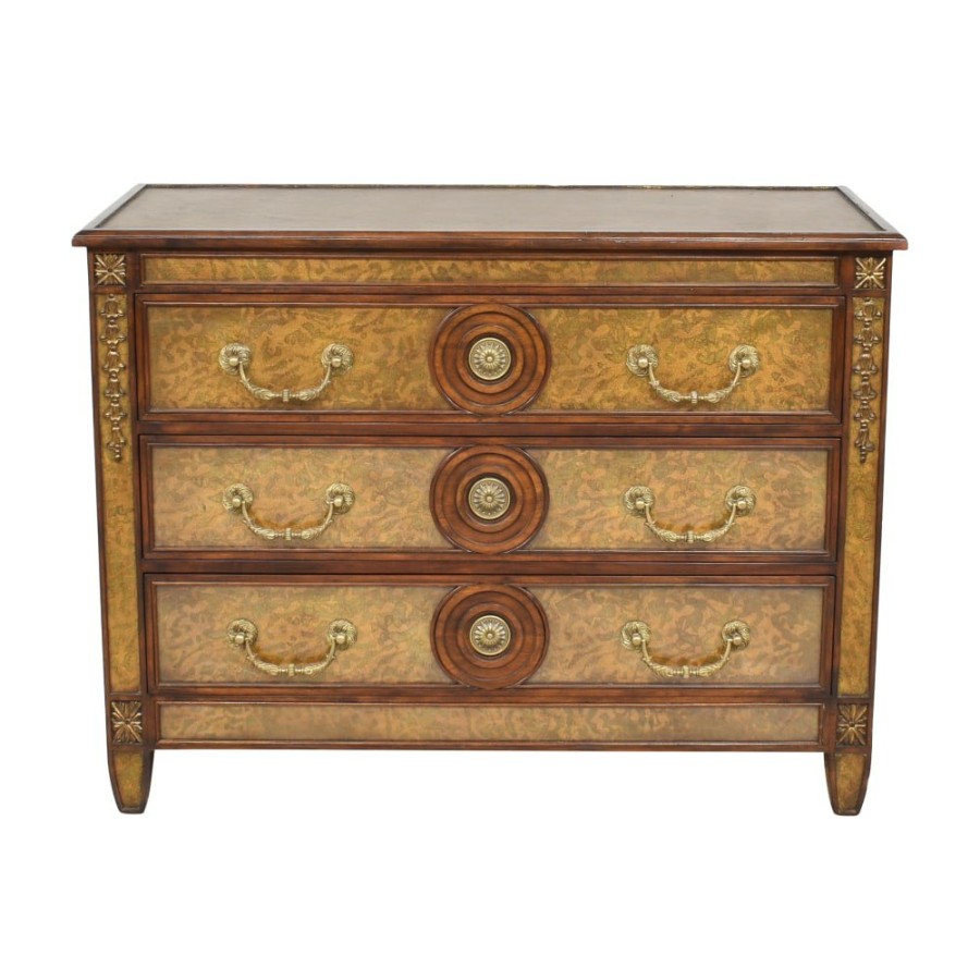 Storage Theodore Alexander  | Theodore Alexander Eglomise Three Drawer Chest