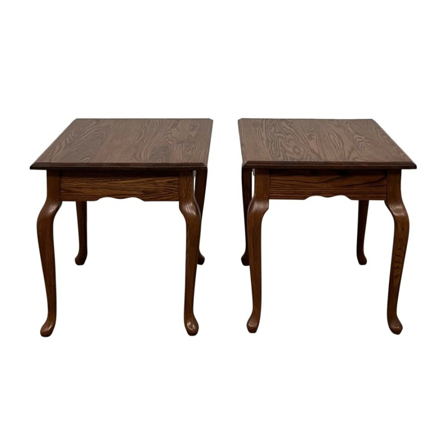 Tables Unknown  | Vintage Queen Anne Side Tables