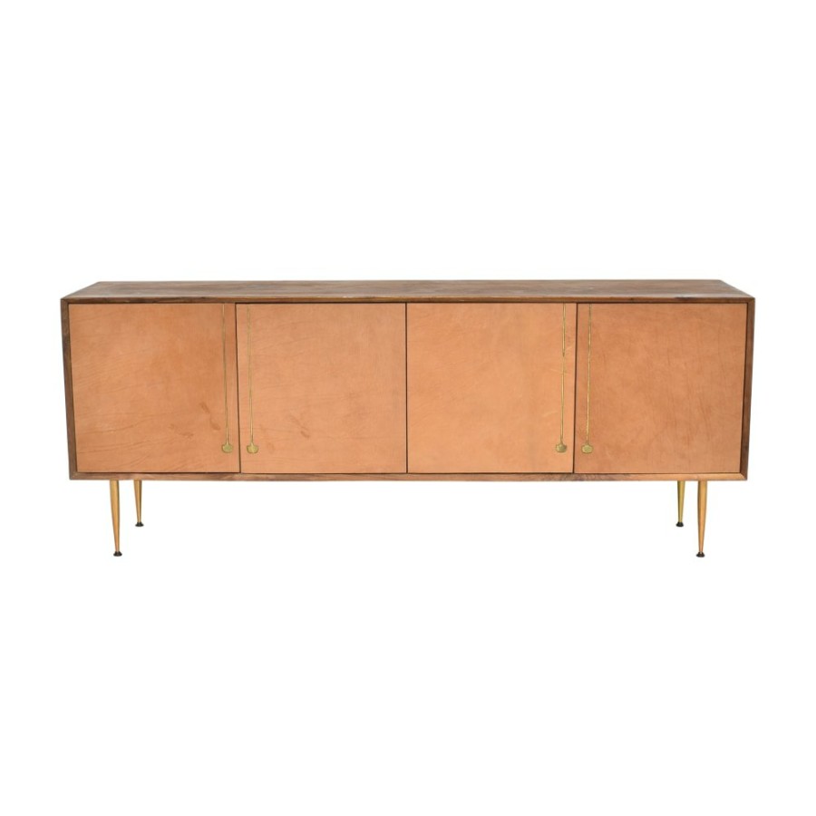 Storage Organic Modernism  | Organic Modernism Bamboo Four Door Credenza