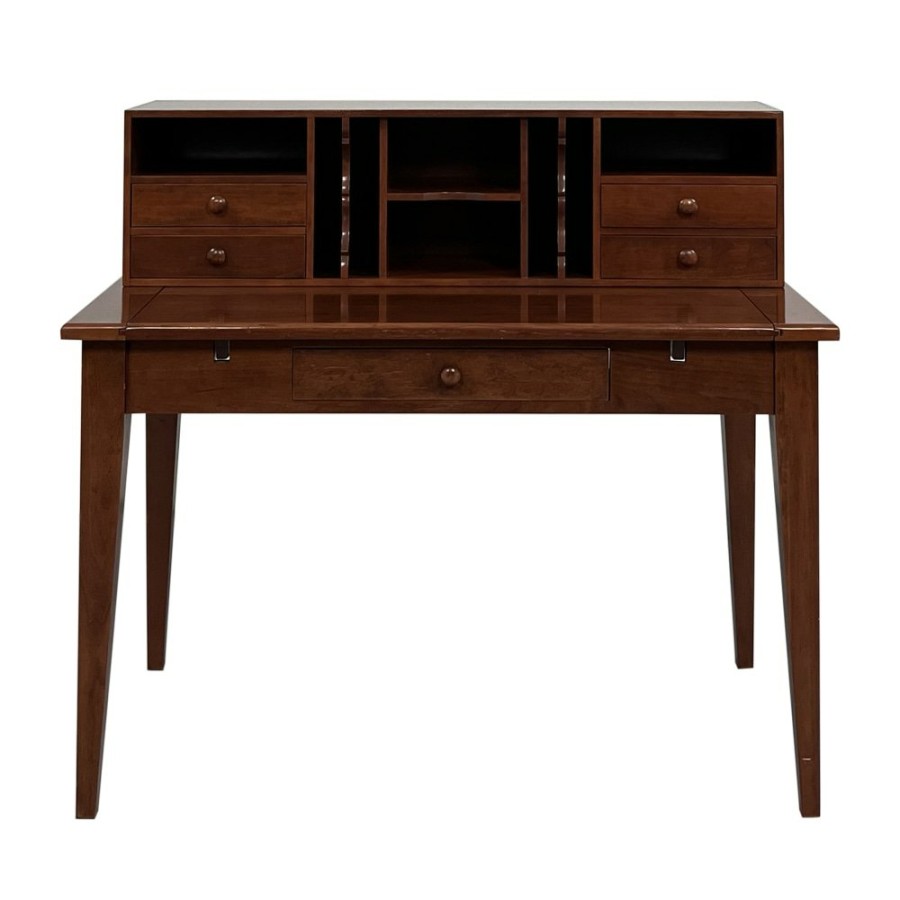 Tables Tom Seely  | Tom Seely Home Office Desk With Hutch