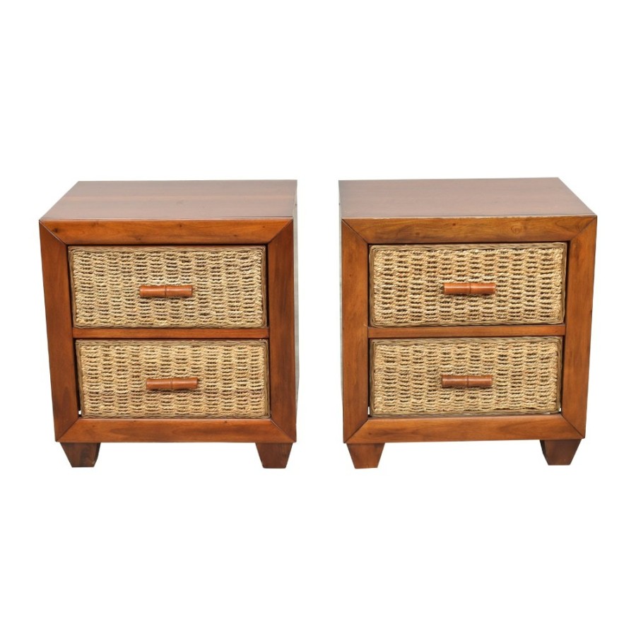 Tables Unknown  | Two Drawer Side Tables