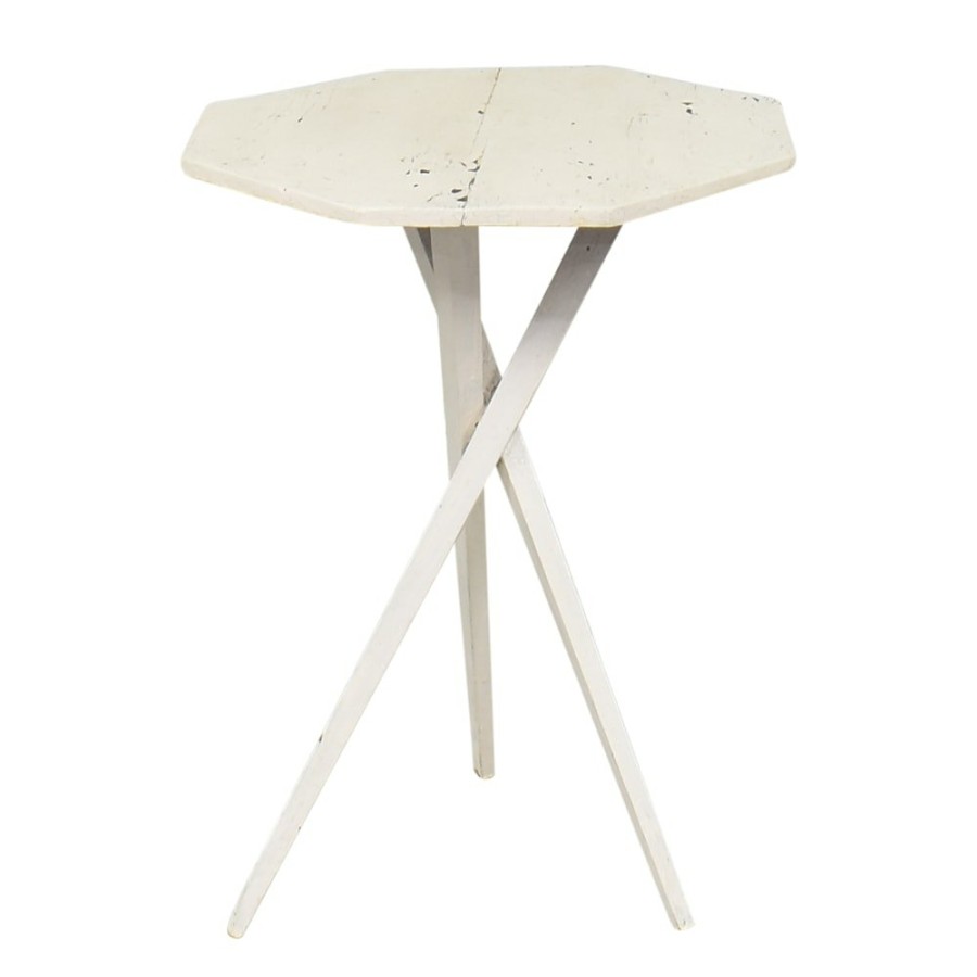 Tables One Kings Lane  | One Kings Lane Distressed Tripod Accent Table