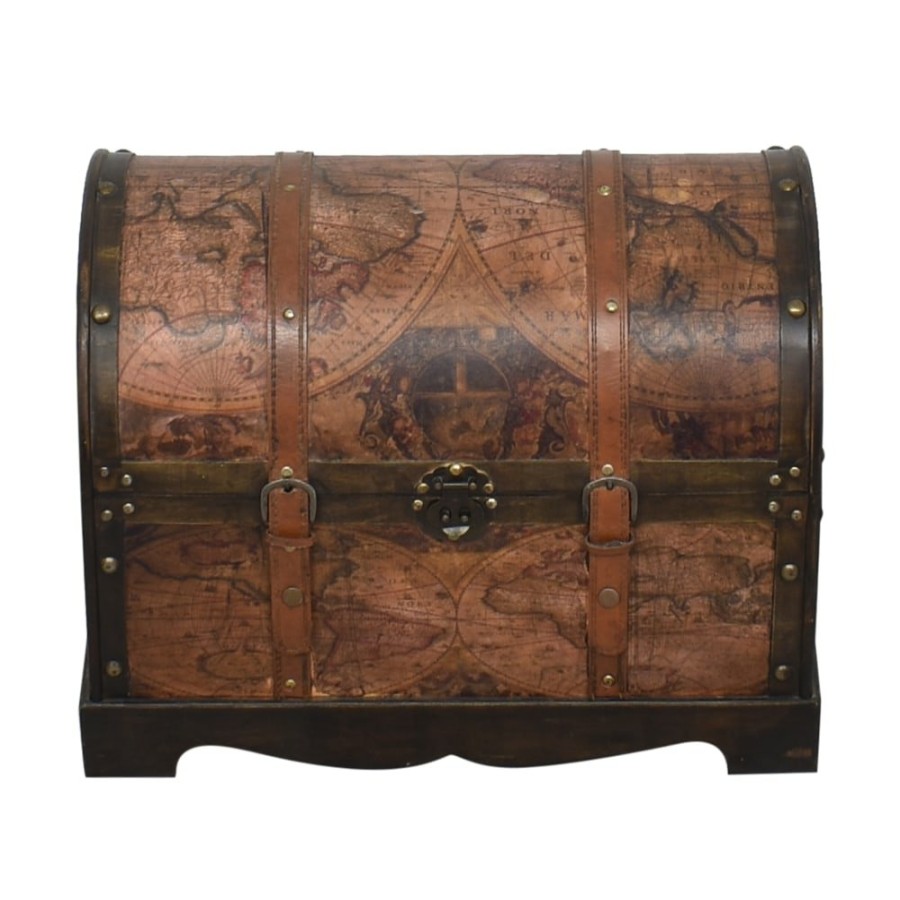 Storage Unknown  | Antique-Style Map Chest