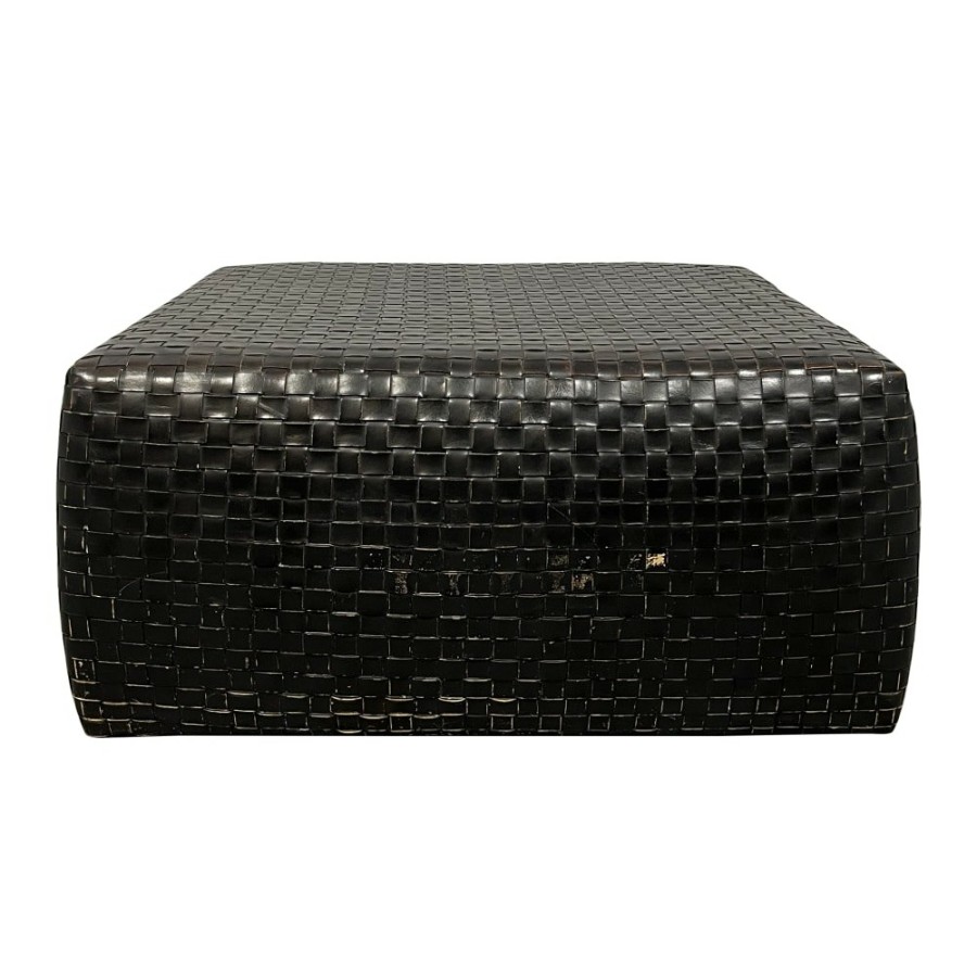 Tables Becara  | Becara Woven Cocktail Ottoman