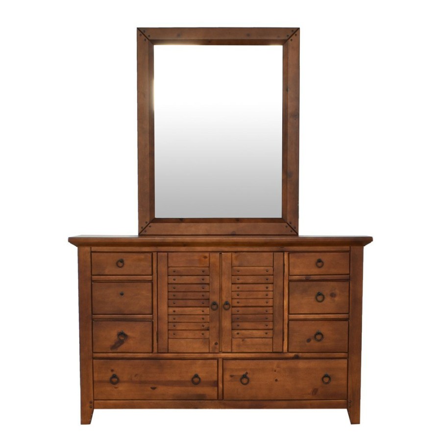 Storage Progressive Furniture  | Progressive Furniture Eight Drawer Dresser And Mirror