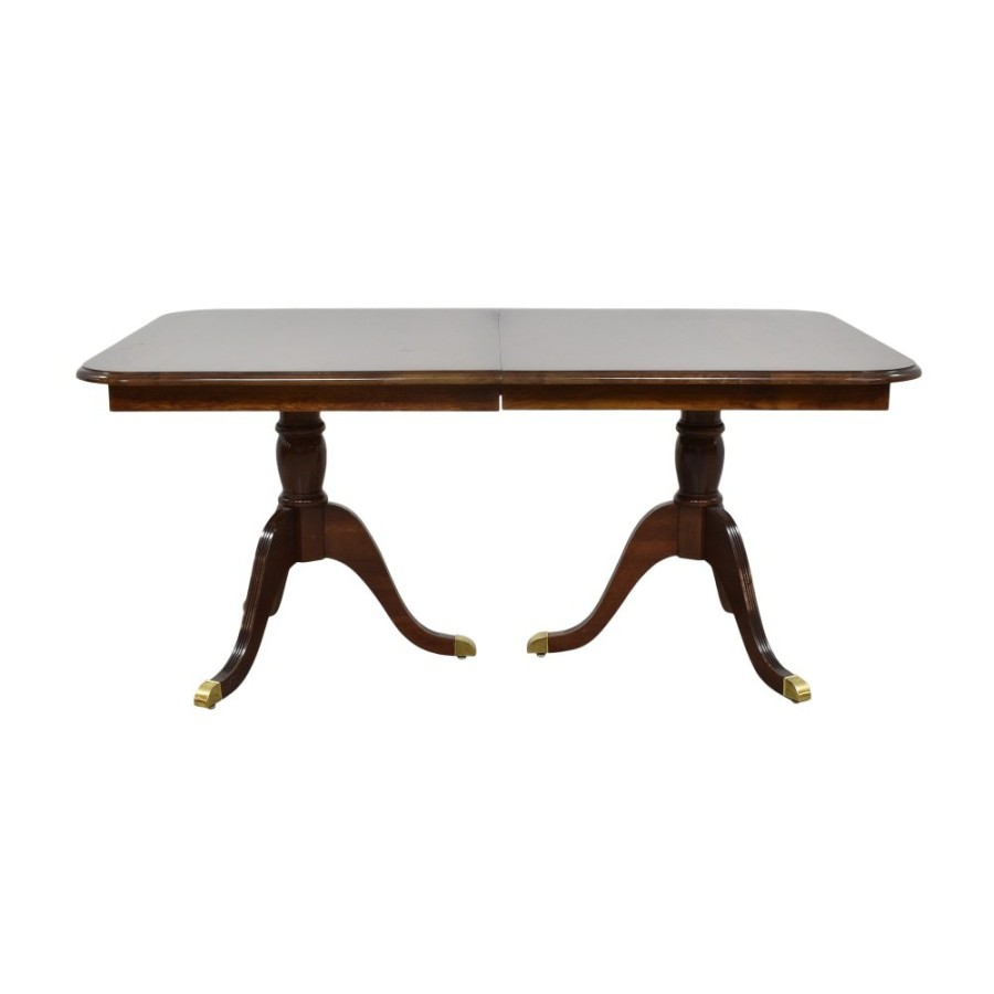 Tables Kincaid Furniture  | Kincaid Extendable Double Pedestal Dining Table