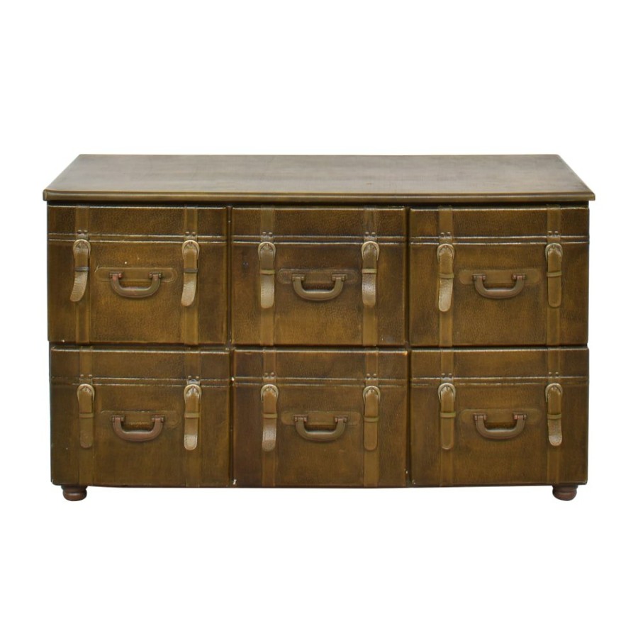 Storage Unknown  | Six Drawer Trunk-Style Filing Cabinet