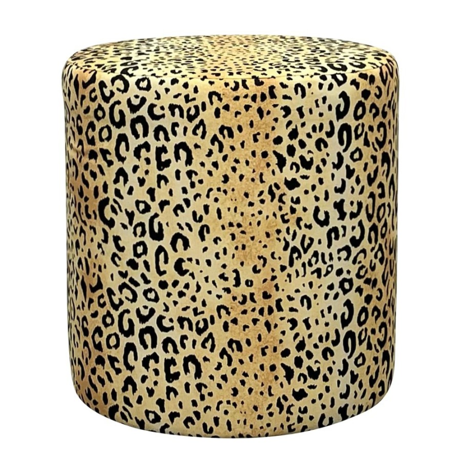 Storage The Inside  | The Inside Leopard Drum Ottoman