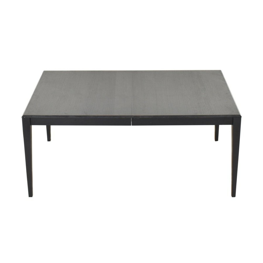 Tables Crate & Barrel  | Crate & Barrel Mid-Century Extendable Dining Table