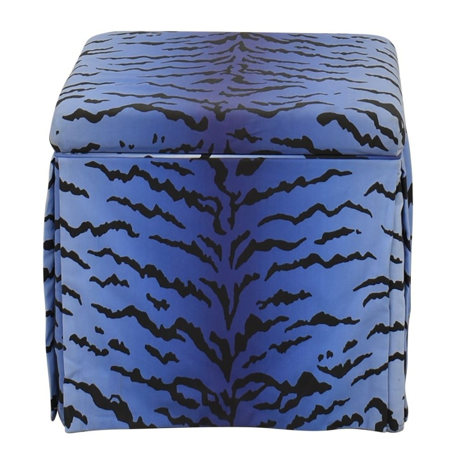 Storage The Inside  | The Inside Skirted Storage Ottoman