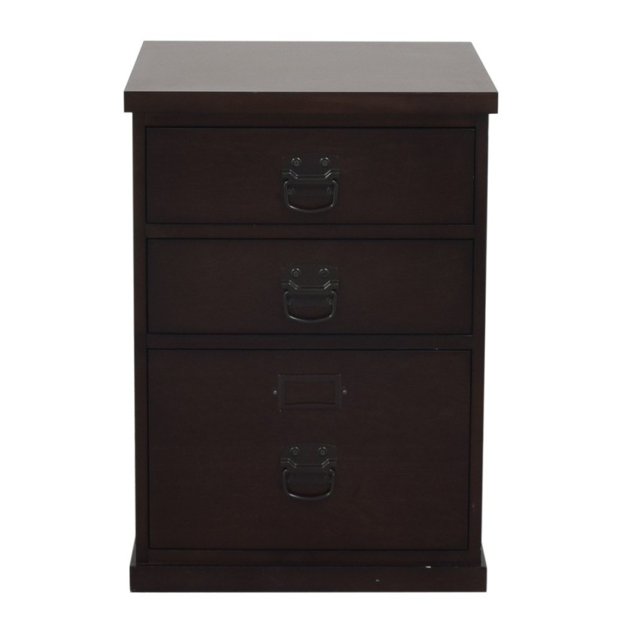 Storage Pottery Barn  | Pottery Barn Bedford Three Drawer Filing Cabinet