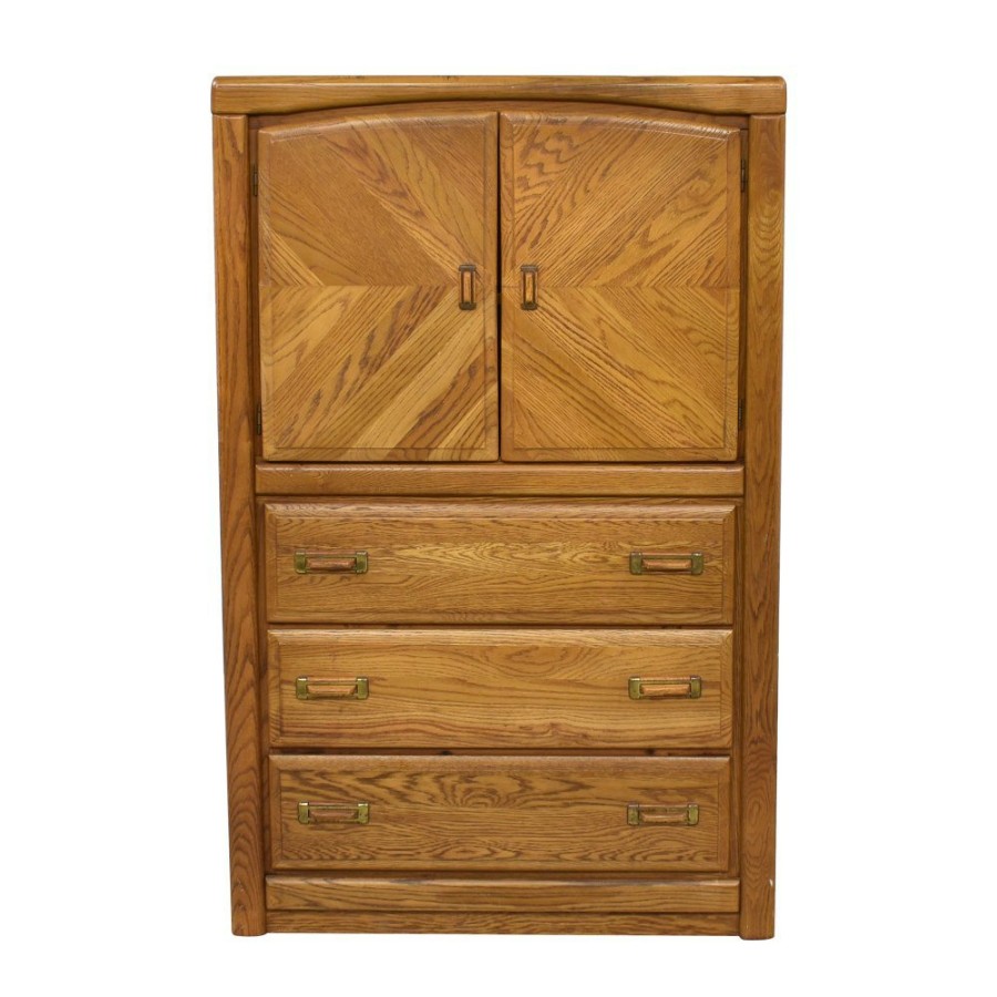 Storage Unknown  | Vintage Rustic Dual Door Armoire