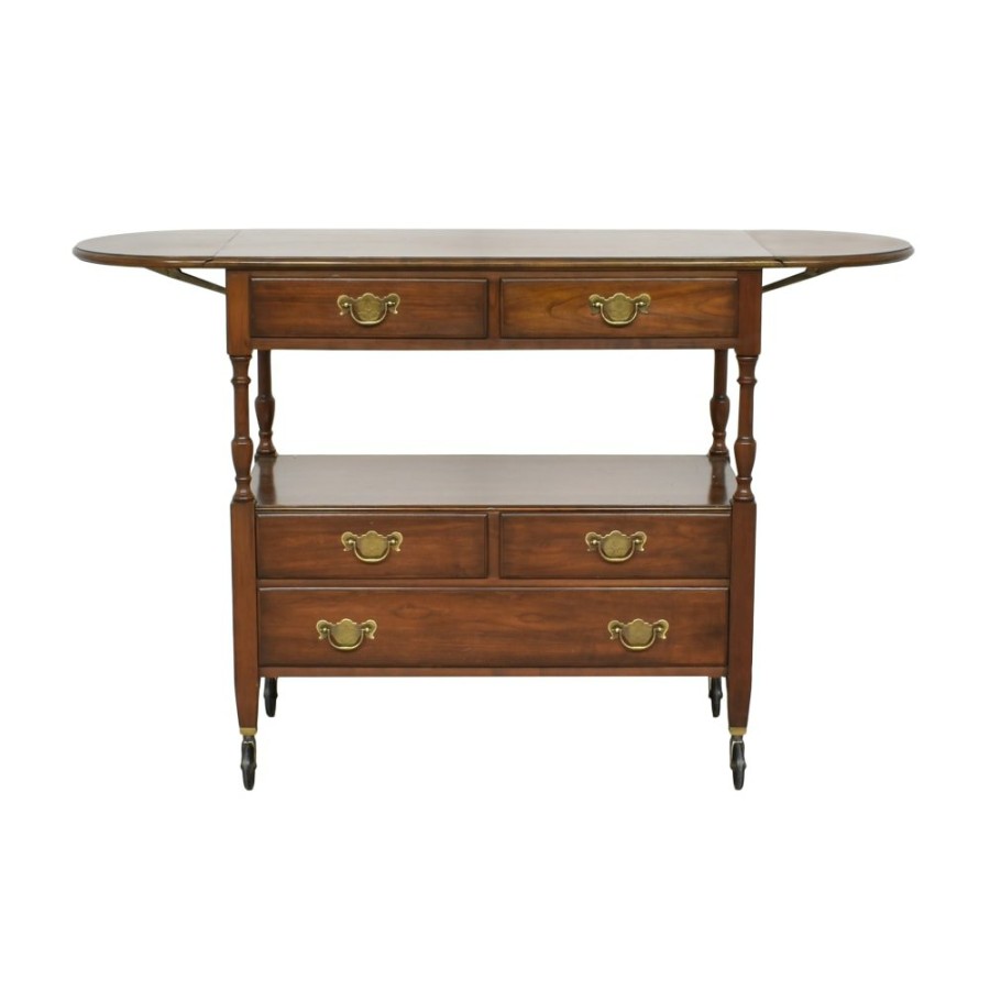 Tables Pennsylvania House  | Pennsylvania House Drop Leaf Rolling Server