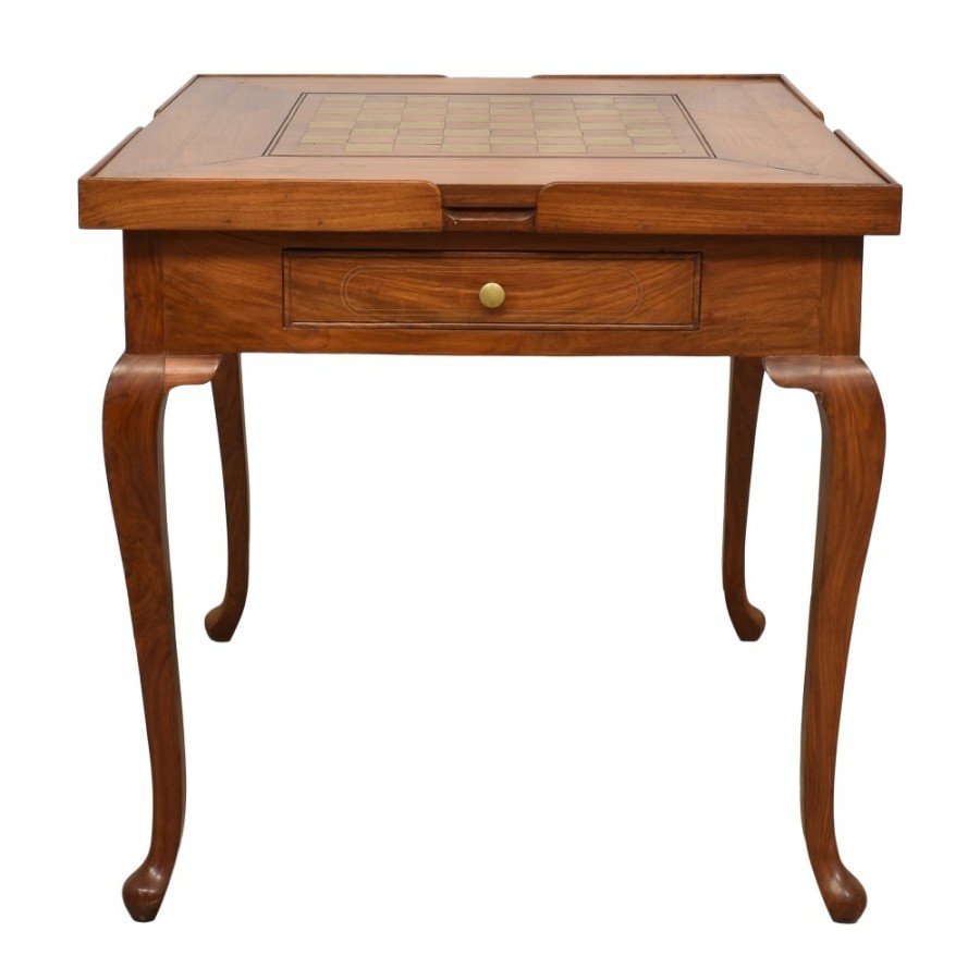 Tables Unknown  | Vintage Queen Anne Game Table