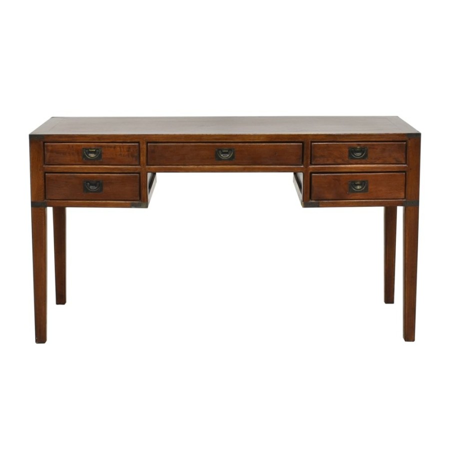 Tables Crate & Barrel  | Crate & Barrel Five Drawer Computer Desk