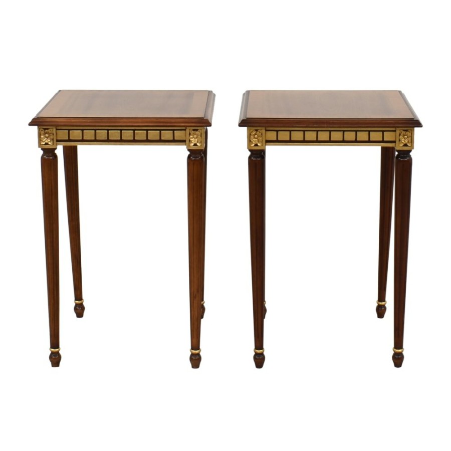 Tables Unknown  | Traditional Louis Xvi Style End Tables