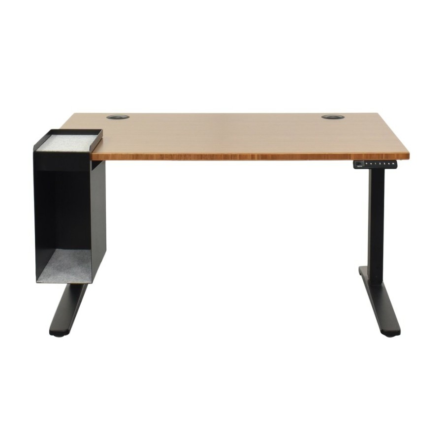 Tables UPLIFT  | Uplift Standing Desk With Hanging Storage Cubby