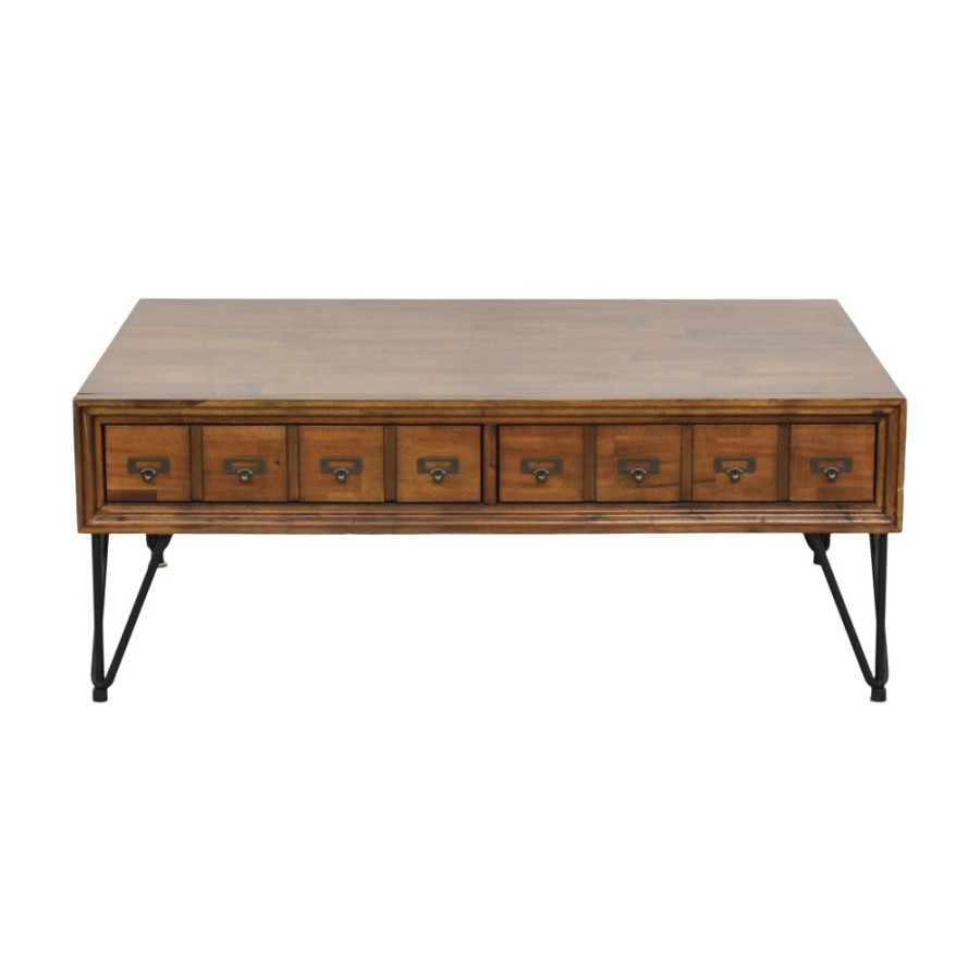 Tables Bob’s Discount Furniture  | Bob’S Discount Furniture Rustic Two Drawer Coffee Table