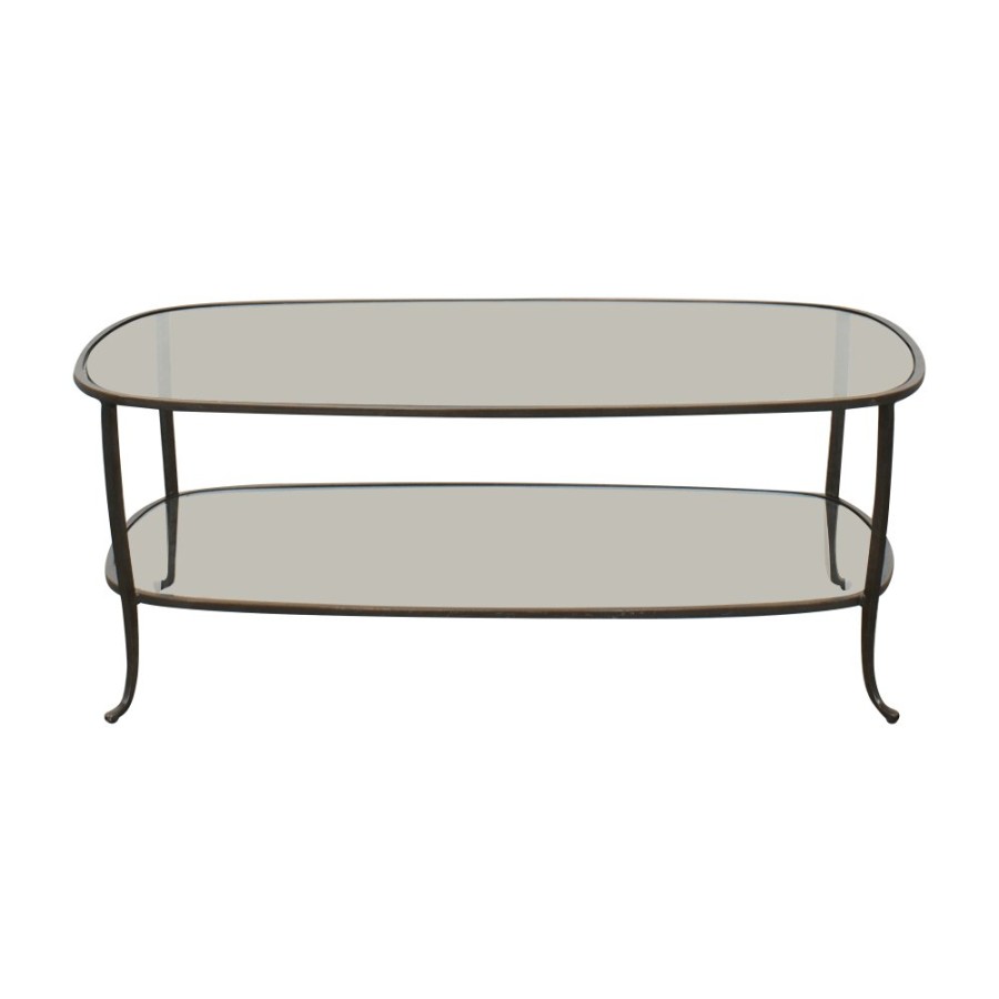 Tables Unknown  | Pottery Barn Oval Coffee Table