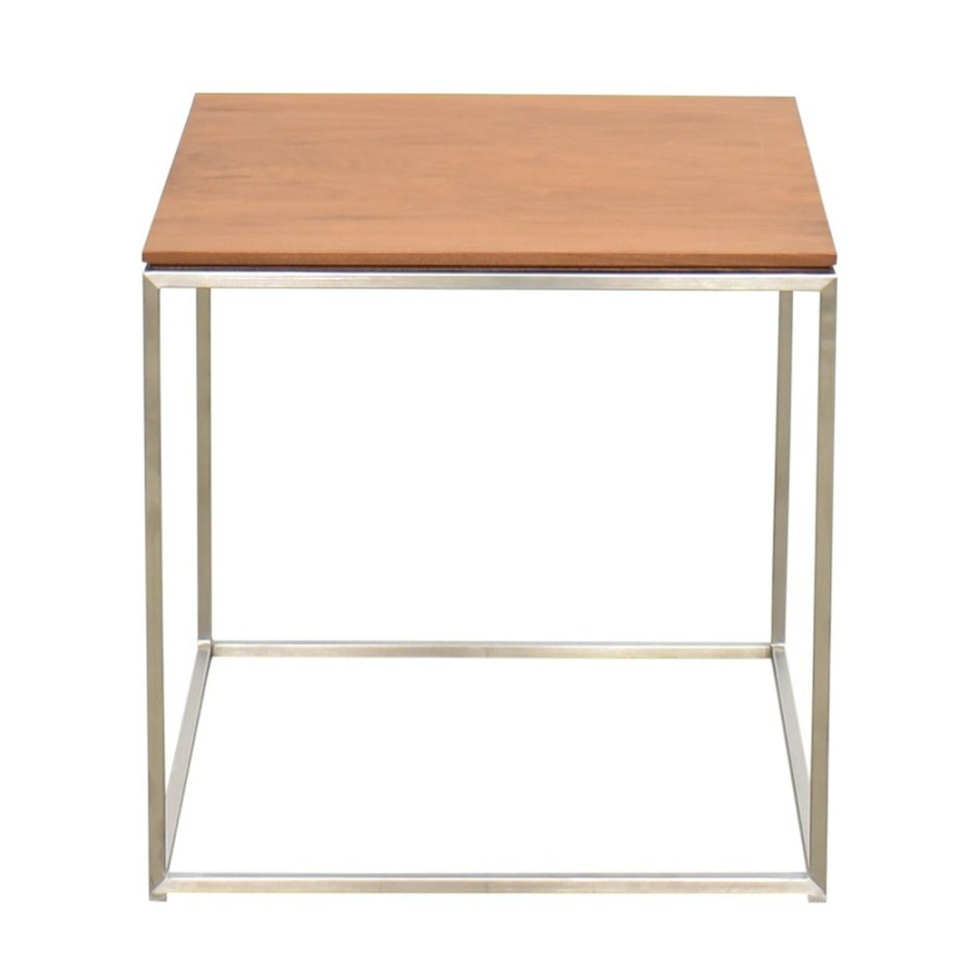 Tables Crate & Barrel  | Crate & Barrel Frame Square Side Table