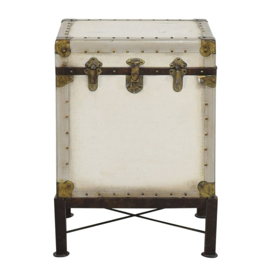 Storage Pottery Barn  | Pottery Barn Ludlow Trunk End Table