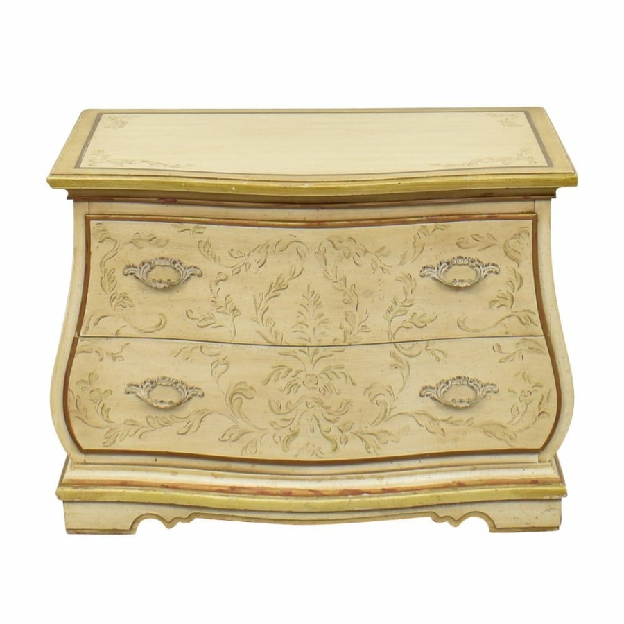 Tables Drexel Heritage  | Drexel Heritage Vintage Painted Nightstand