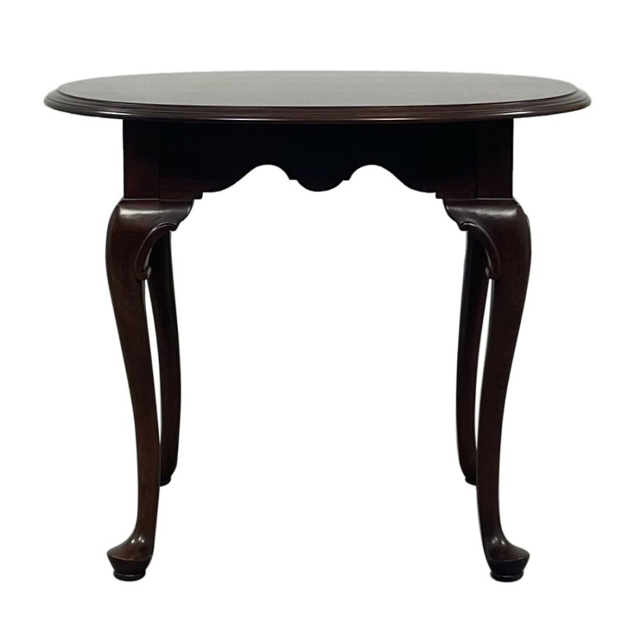 Tables Ethan Allen  | Ethan Allen Georgian Court Round Side Table