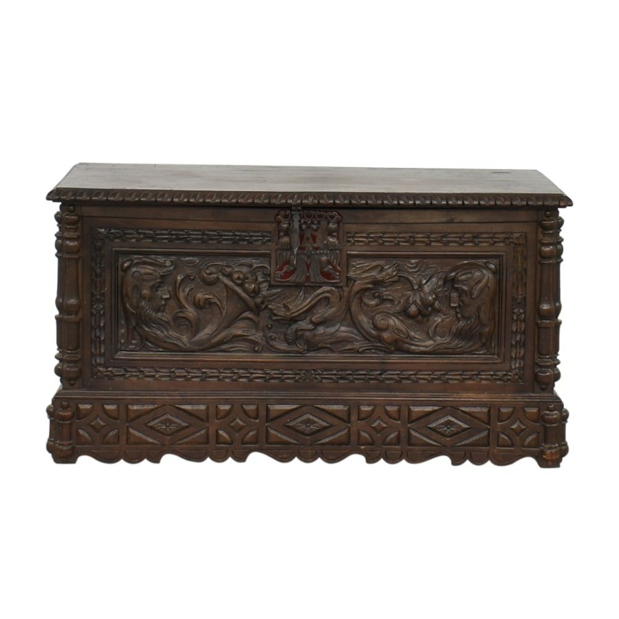 Storage Unknown  | Vintage 19Th Century Style Cassone Chest