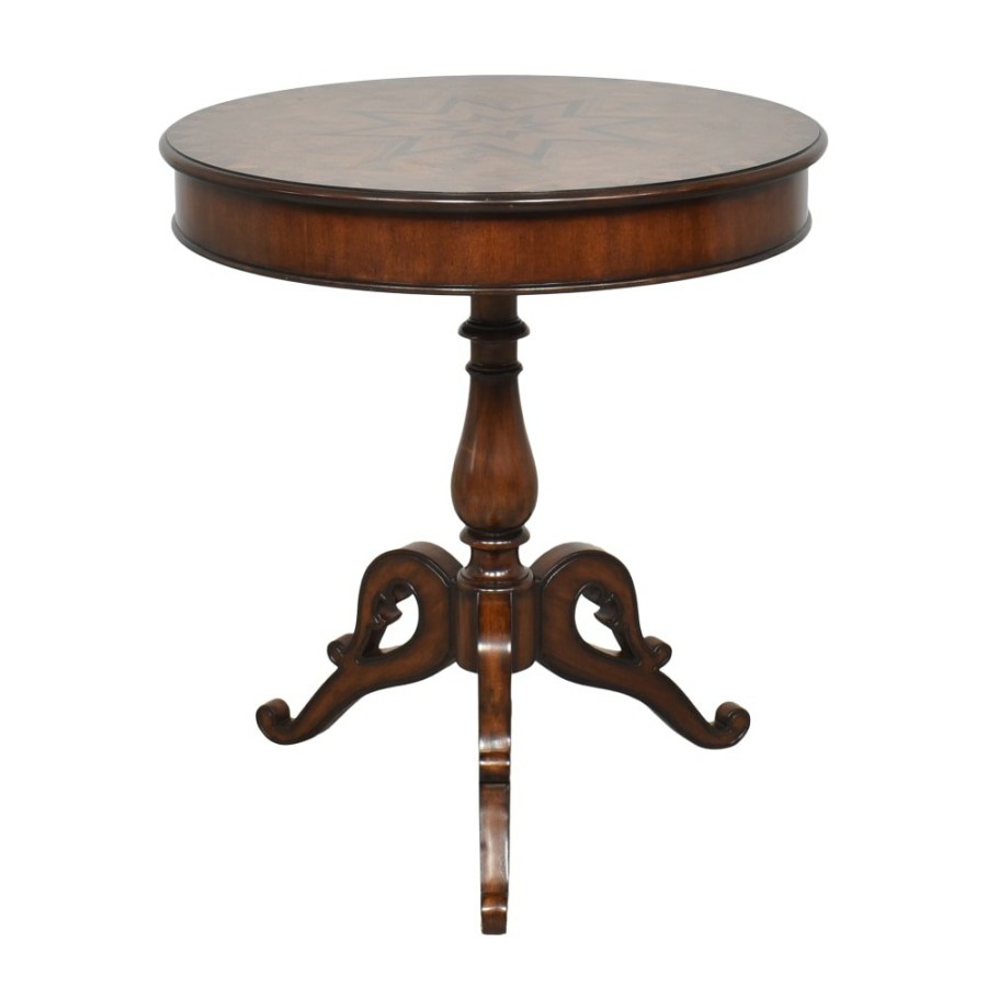 Tables Maitland-Smith  | Maitland-Smith Round Pedestal Game Table