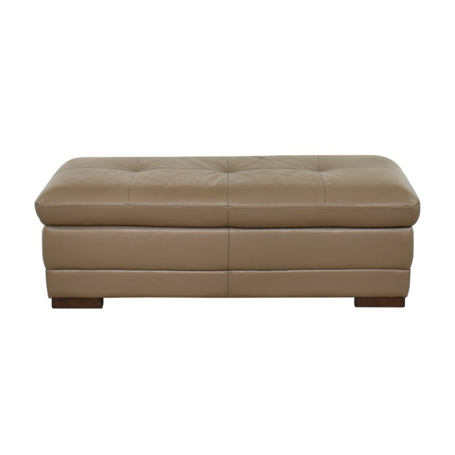 Storage Raymour & Flanigan  | Raymour & Flanigan Tufted Storage Ottoman