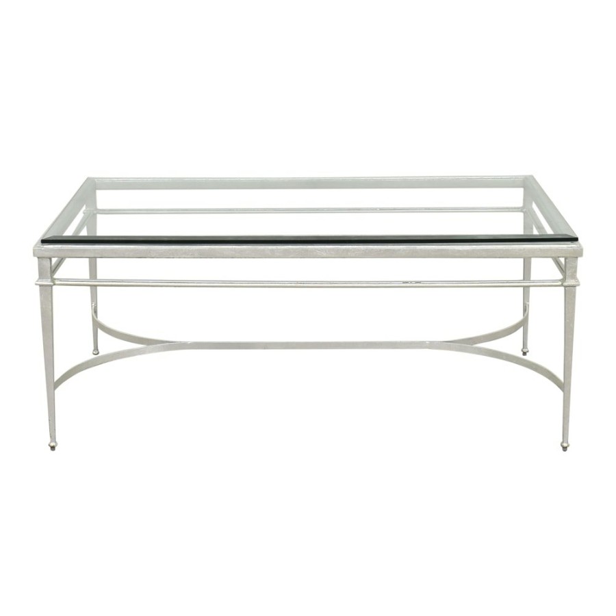 Tables Unknown  | Rectangular Transparent Coffee Table