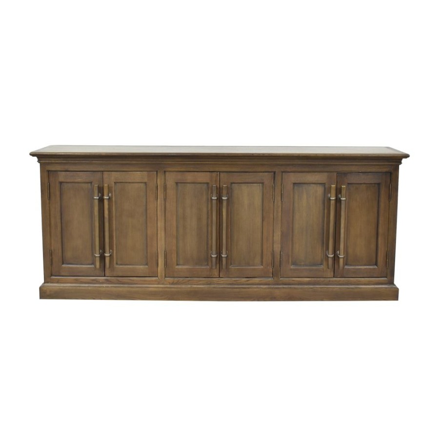 Storage Restoration Hardware  | Restoration Hardware 20Th C. English Bar Pull 6-Door Sideboard