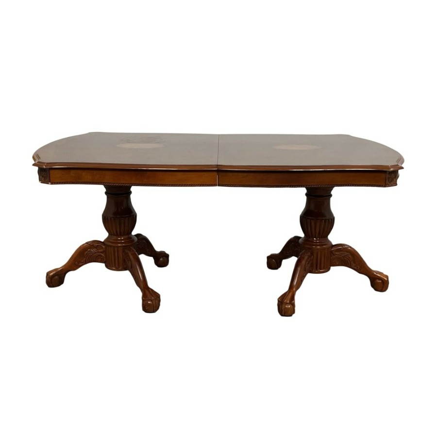 Tables AICO  | Aico Heritage Double Pedestal Extendable Dining Table