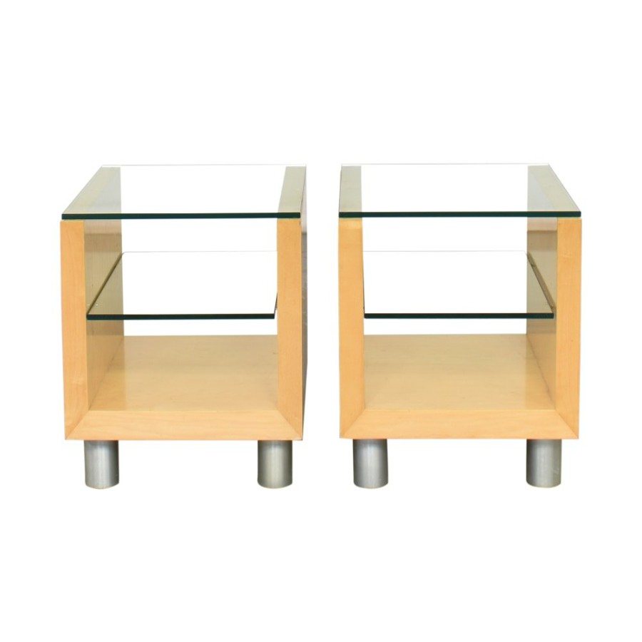 Tables Unknown  | Mid-Century Modern End Tables