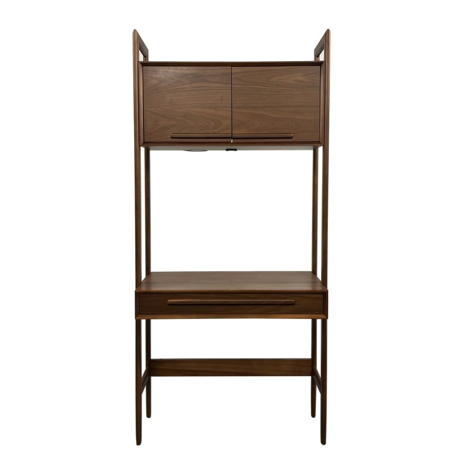 Tables Crate & Barrel  | Crate & Barrel Tate Bookcase Desk