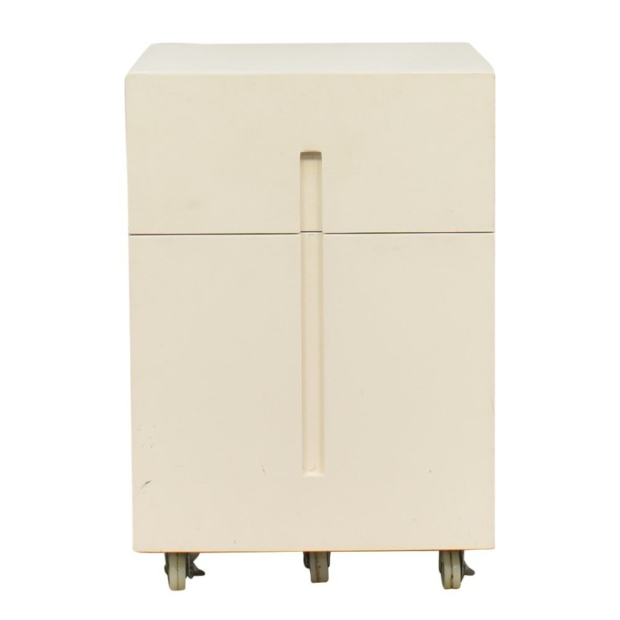 Storage West Elm  | West Elm Rolling File Cabinet