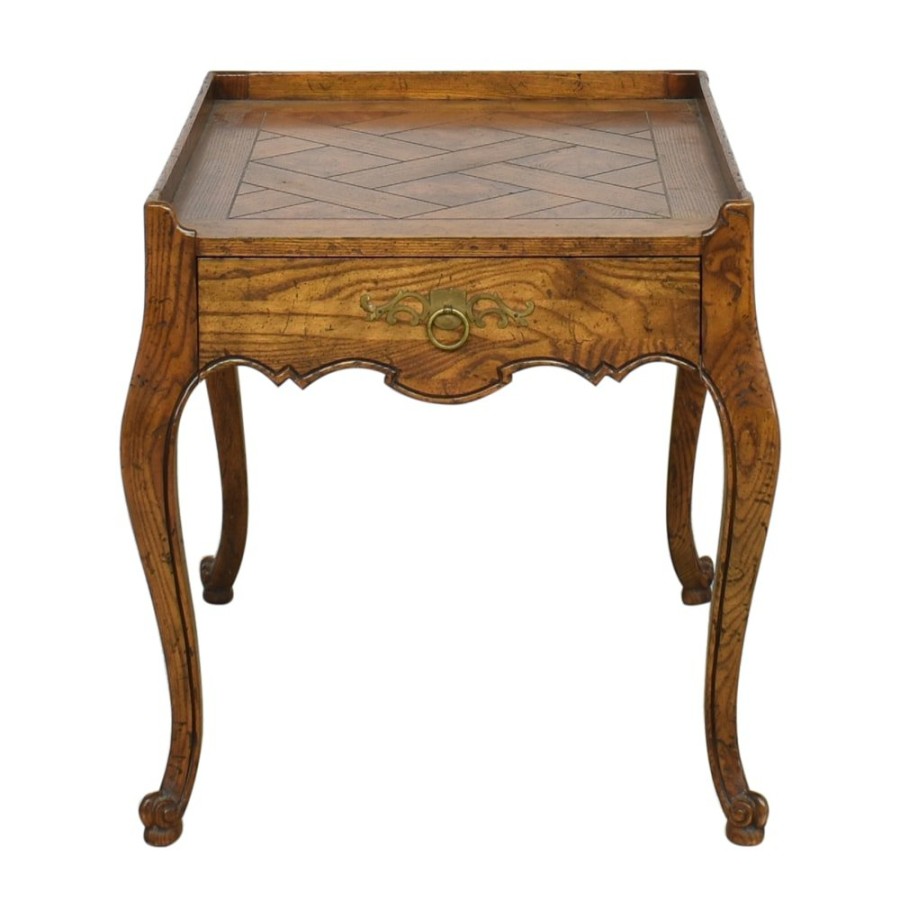 Tables Baker Furniture  | Baker Furniture Milling Road Collection French Provincial Side Table