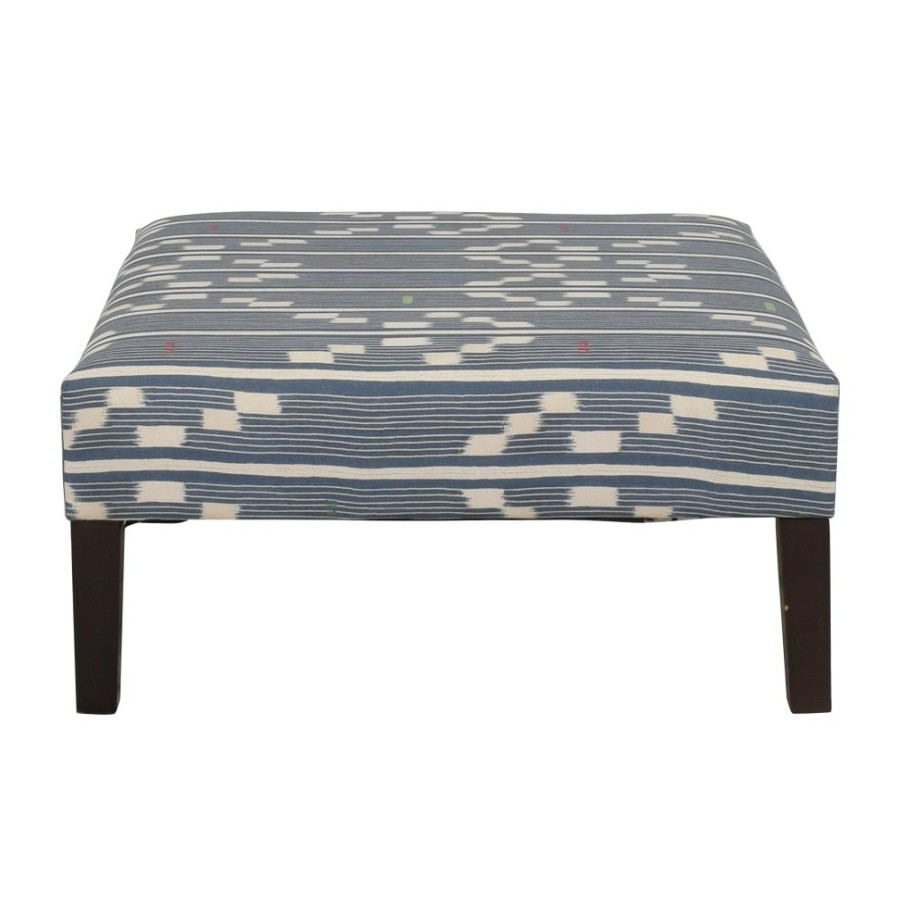 Storage The Inside  | The Inside Linea Ikat Cocktail Ottoman