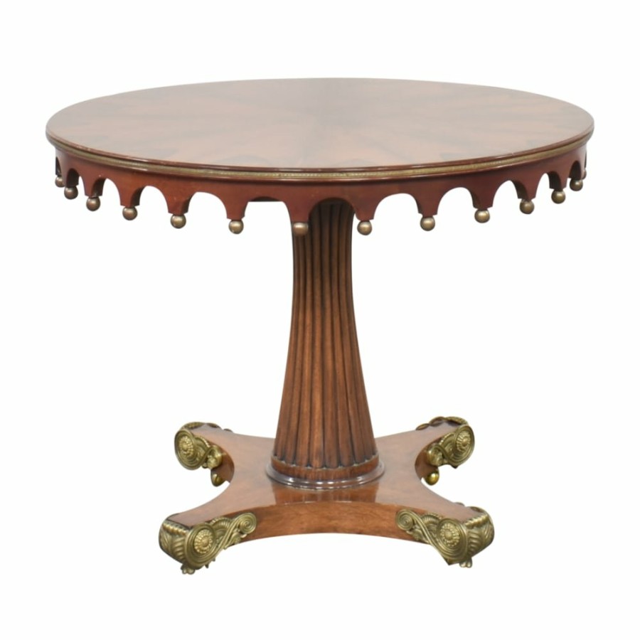 Tables Unknown  | J. Zonon Vintage Decorative Round Table