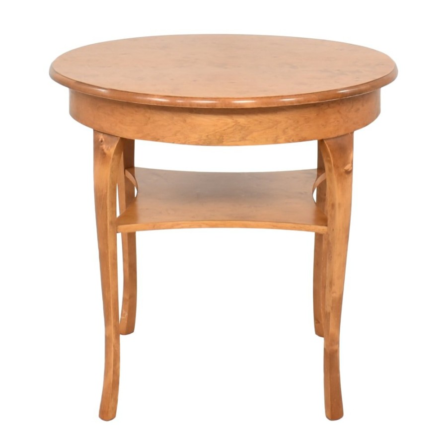 Tables Unknown  | Biedermeier-Style Round Side Table